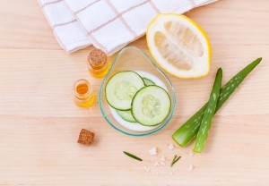 cucumber and lemon facial